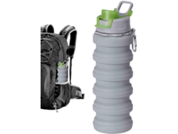 Vaso de agua plegable Slowmoose, de silicona, a prueba de fugas, para playa y camping.