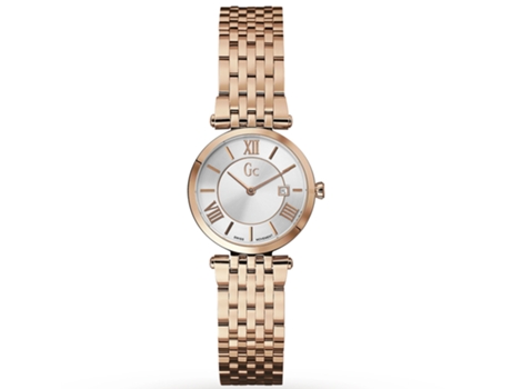 Reloj GUESS Mujer (Acero inoxidable - Dorado)
