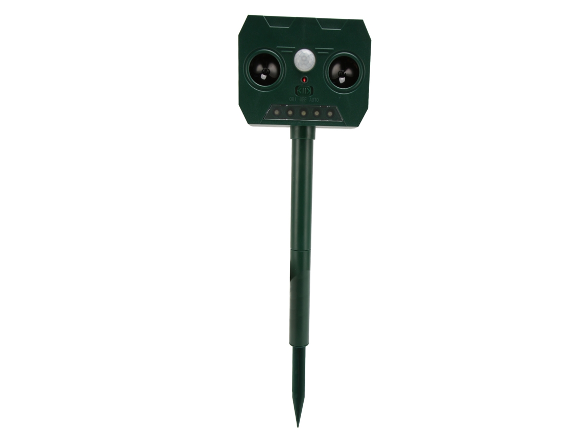 Repelente Solar Ultrasónico Impermeable Para Animales Con Sensor, Para Uso En Jardines Y Granjas.