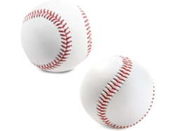 2 Pares Pelotas Béisbol Pu, Espuma Blanda Cosida A Mano, Alta Elasticidad, Entrenamiento Exterior Para Jóvenes Y Adultos