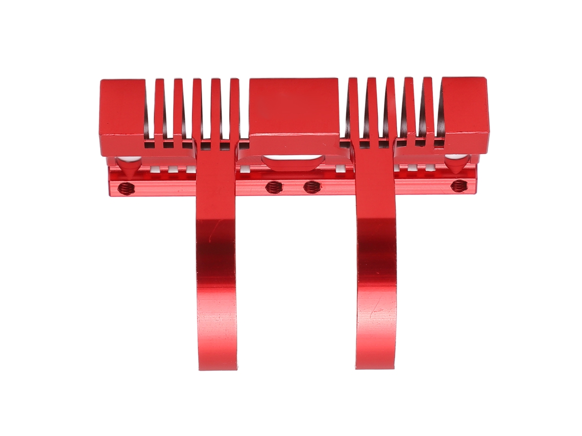 Soporte De Refrigeración Para Motor Rc De Aleación De Aluminio Para Motores 550, 3650, 3660, 3670 Y 3674, 36 Mm, Rojo.