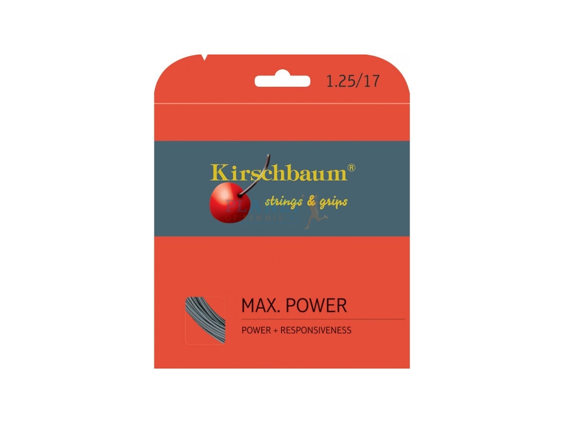 Cuerdas de tenis KIRSCHBAUM Max Power 12 m