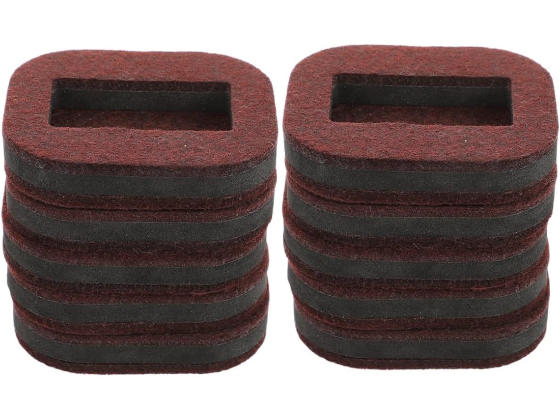 Patas 10 Piezas Cojines Antideslizantes Fieltro Muebles