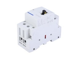 2026dz-contacto Ac Doméstico Bch8-32m 24v 32a 2p Din Rail Com Interruptor Manual 1no1nc 50hz
