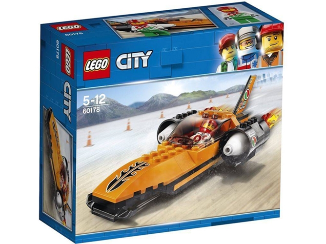 LEGO City: Coche récord de velocidad - 60178 (Edad Mínima: 5 - 78 Piezas)