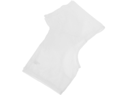 Colete Absorvente De Algodão Branco Para As Axilas Com Almofadas Respiráveis E Absorventes.