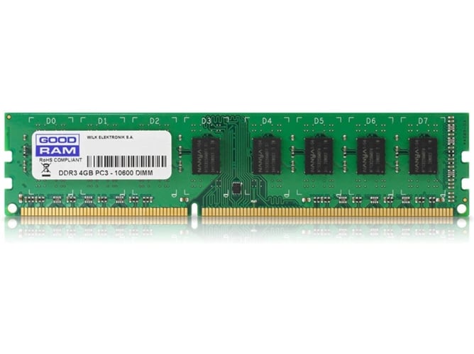 Memoria RAM DDR3 GOODRAM GR1600D3V64L11/8G (1 x 8 GB - 1600 MHz)