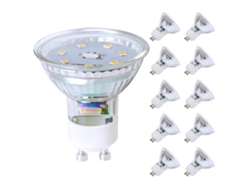 Bombilla LED de 5 W, ahorro de energía, ángulo de haz de 110°, reflectora para focos ZMH