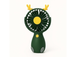 Ventoinha Portátil | Compacta, Usb, 3 Velocidades, Com Pega E Cabo Incluídos Mayou Sd2108 Verde