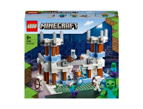 LEGO Minecraft The Ice Castle Toy Building Set 21186