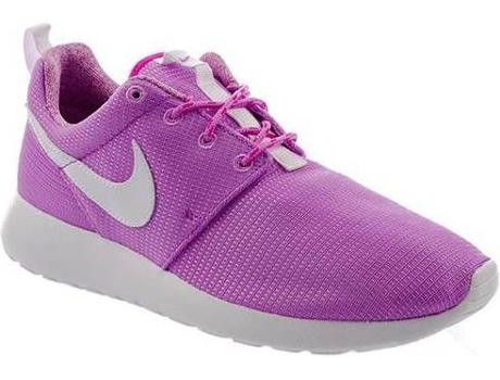 Zapatillas NIKE Rosherun GS Niños (38.5 - Morado)