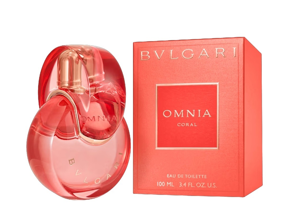 BVLGARI Omnia Coral Eau de Toilette 100 ml Mujer – Floral y afrutado