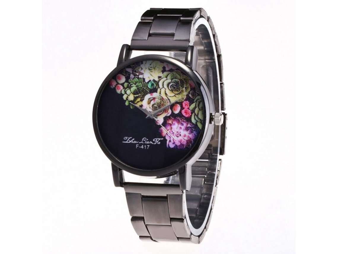 Reloj De Pulsera Casual Para Mujer De Piel Sintética Con Diamantes De Imitación, Movimiento De Cuarzo (rojo)