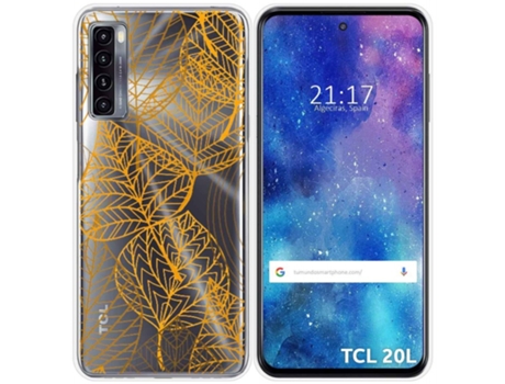 Carcasa TCL 20L / 20L+ TUMUNDOSMARTPHONE Dibujos Transparente Multicolor