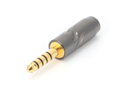 Conector De Salida Balanceada De 4,4 Mm Y 5 Polos Para Auriculares Sony/furutech - Negro
