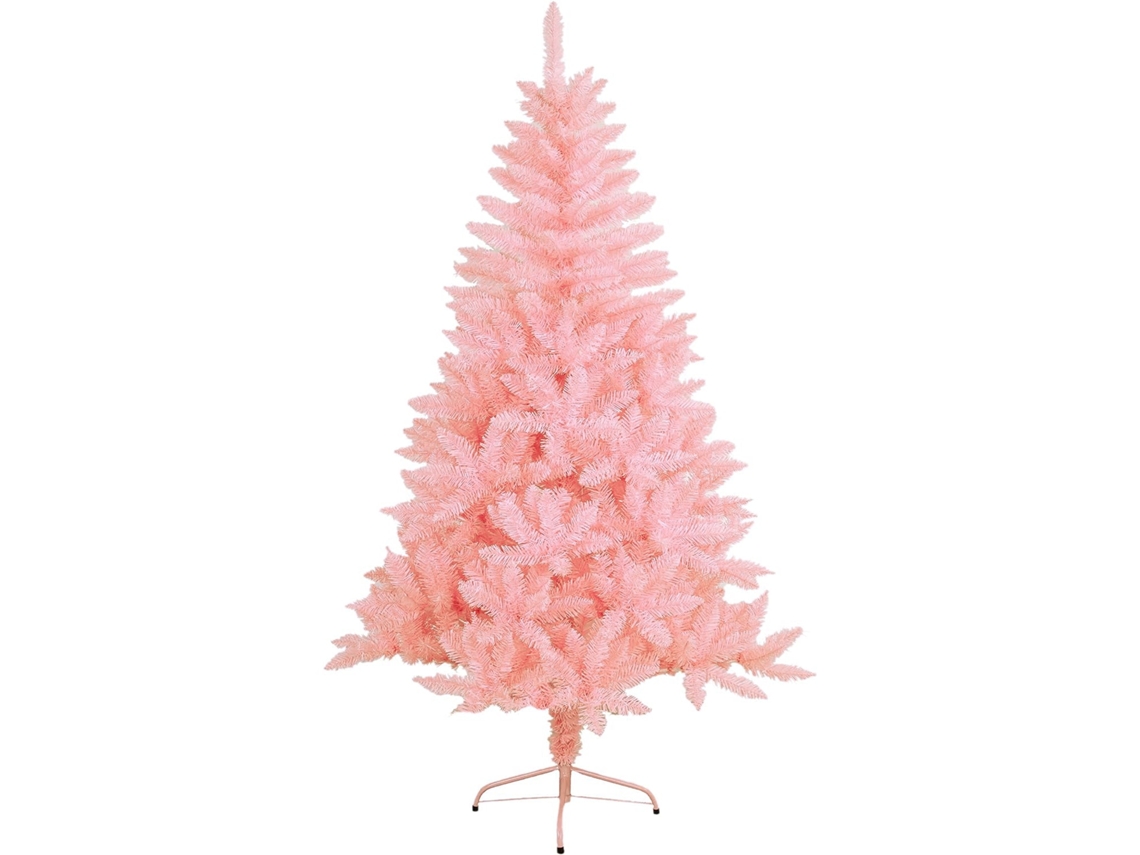 Árbol de Navidad Rosa Artificial Abeto 150cm SELEOK