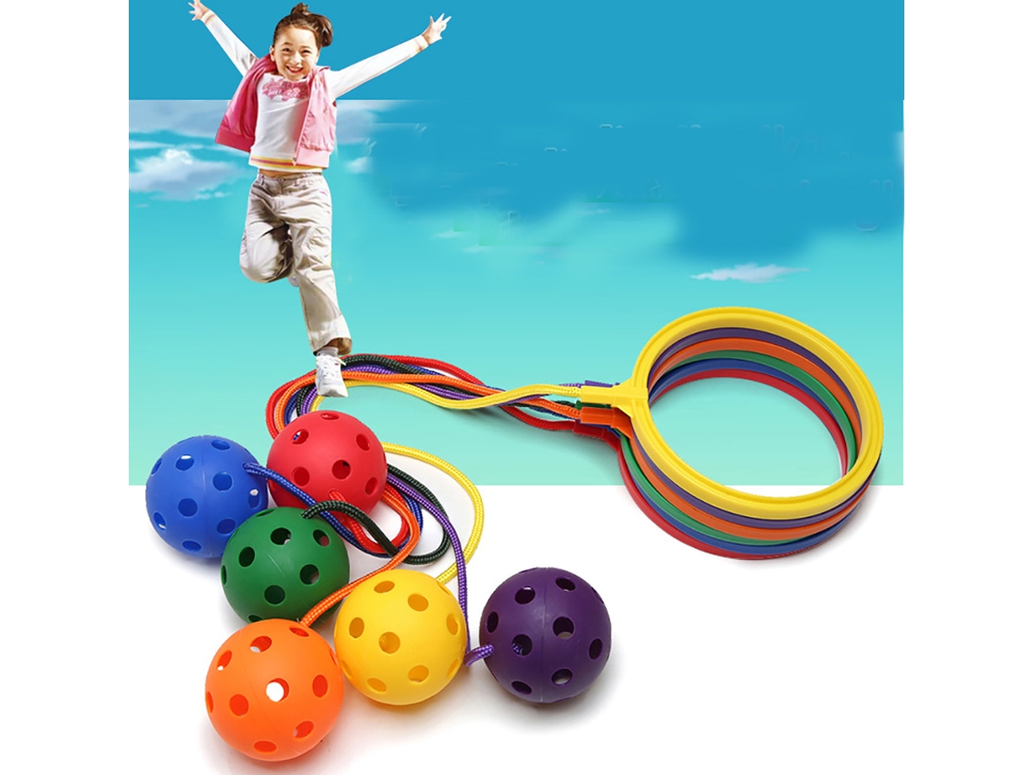 Ats-pelota De Salto Para Ankle Skip Ball Swing Para Niños Y Adultos Bola De Salto Aleatoria