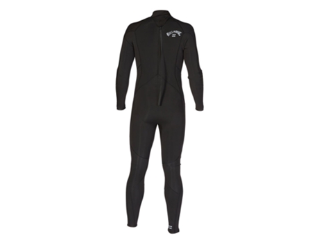 Terno de Neoprene Manga Longa com Zíper Nas Costas 403 Absolute Preto Lbillabong