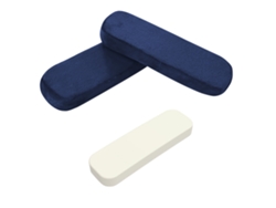 Apoios de braços acolchoados / Almofadas de braços para cadeiras Azul