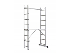 Andamio de escalera 2x7 150 kg Awtools