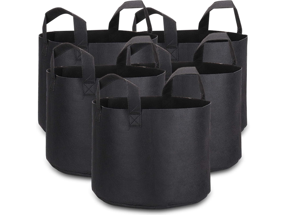 Bolsas de cultivo innovadoras, de tela no tejida transpirable de primera calidad, con poda aérea, que promueven un crecimiento vigoroso de las plantas, adecuadas para diversos espacios.