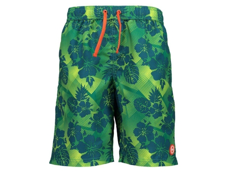 Pantalones Cortos de Playa para Hombre CMP Medium Shorts Verde para Natacion (4 Años)