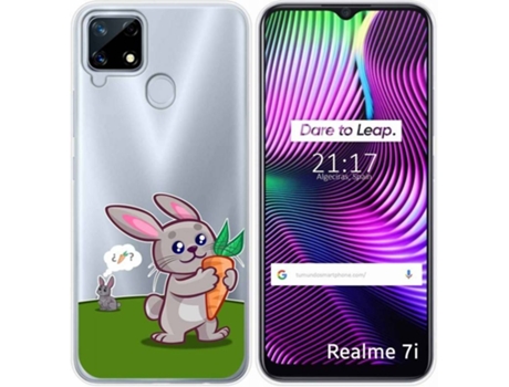 Carcasa Realme 7i / Narzo 30A TUMUNDOSMARTPHONE Conejo Multicolor