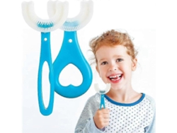 Cepillo de dientes infantil en forma de U. Limpieza de 360 ​​grados. GOKOCO