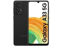 Smartphone Samsung Galaxy A33 5G 128 GB A336B DS Negro (Reacondicionado Como Nuevo)