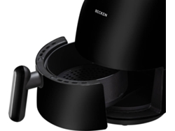 Freidora sin Aceite BECKEN BAF5437 (1.5 L - Negro)