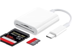 Lector de tarjetas SD USB-C con adaptador Micro SD