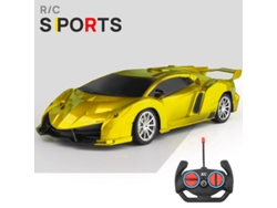 Coche RC 1/18 con luz LED, control remoto de 2,4 G, vehículo deportivo de alta velocidad para niños y niñas, Aeuzwr