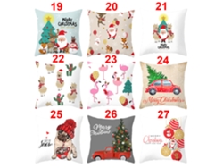 Serie Papá Noel Funda Decorativa de Almohada