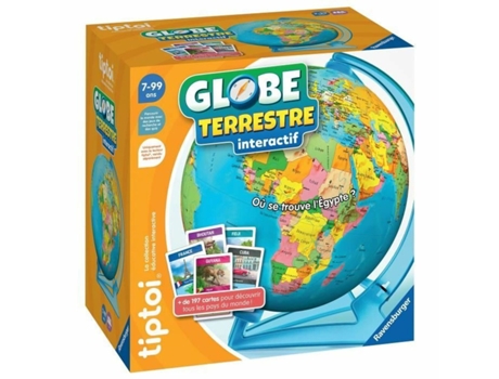 Globo Terráqueo Interactivo RAVENSBURGER (FR) Plástico