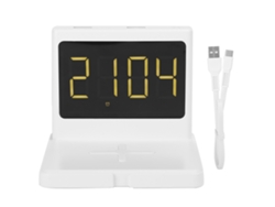 Cargador Inalámbrico (reloj Carga Inalámbrica Rápida 15w) Blanco Molde Privado T11 Cargador Inalámbrico Multifuncional Estándar Qi