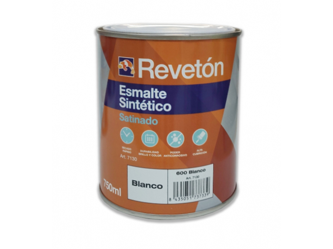 Reveton Esmalte Satinado Blanco 750 Ml