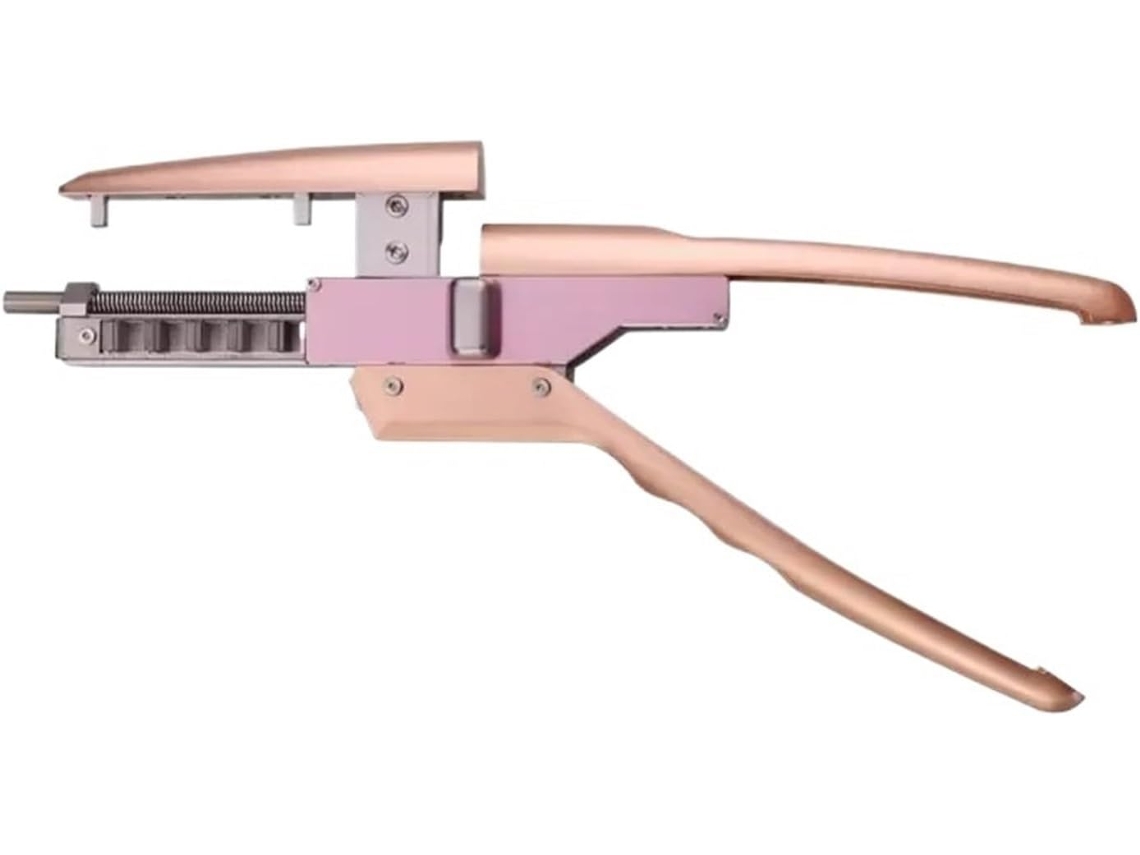 Máquina para extensiones de cabello natural 6D, sin costuras, conector de queratina, 5 filas SFUSHOS