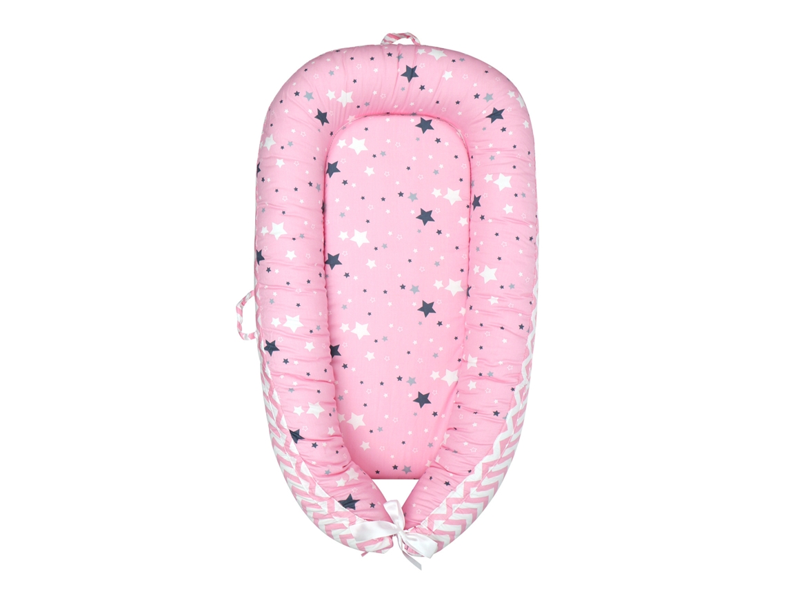 Nido Portátil Para Bebé Con Núcleo Interior Extraíble, 90*50 Cm (rosa) Czhhmart