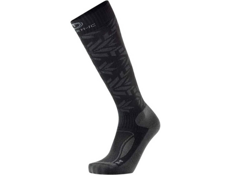 Calcetines para Unisex THERM-IC Calcetine Winter Ulation Nowflake Negro