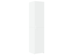 Armario alto, derivados de la madera, blanco, MAISON EXCLUSIVE, 40x42,5x185 cm