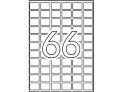 Etiquetas & Eadas con Adhesivo 15 Hojas APLI (Blanco - A5 16 X 22 mm)