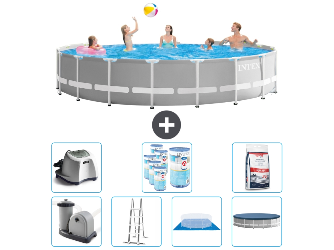 Piscina Tubular INTEX 26732GN-CB58 (24311 L - 549x122cm)