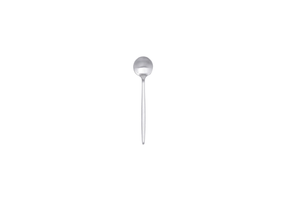 Set de Cucharas BIDASOA Fosil Metal Acero 14 x 3 x 2 cm Café (6 Unidades)