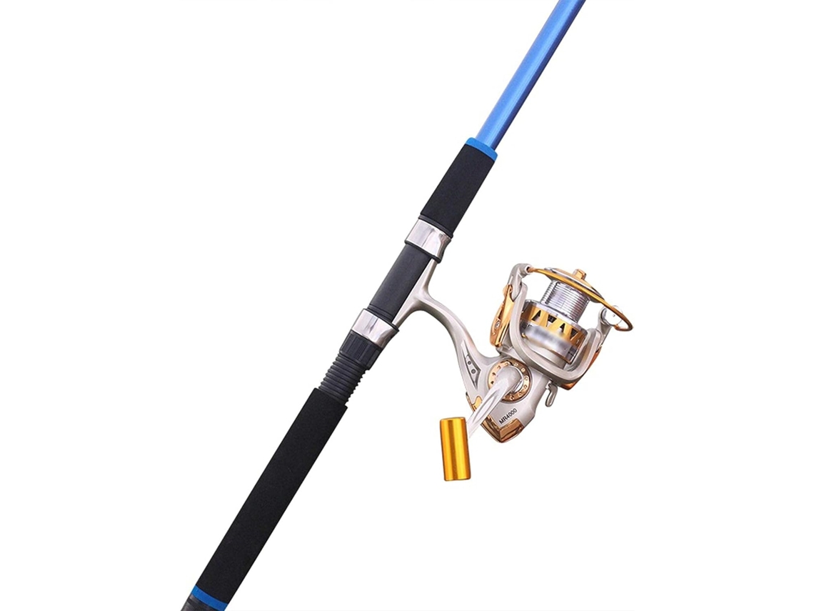 Caña De Pescar Telescópica Para Peces Y Bebidas, Con Carrete Genios,, Resistente, Duradero, Portátil, Cómodo