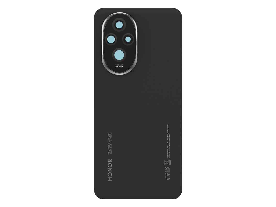 Tapa de batería original para Honor 200 Service Pack con pegatina negra integrada