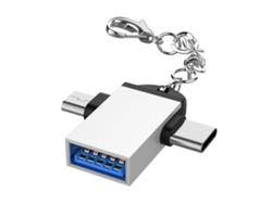Convertidor OTG EOOCOO (USB 3.0 a Micro USB y función 2 en 1)
