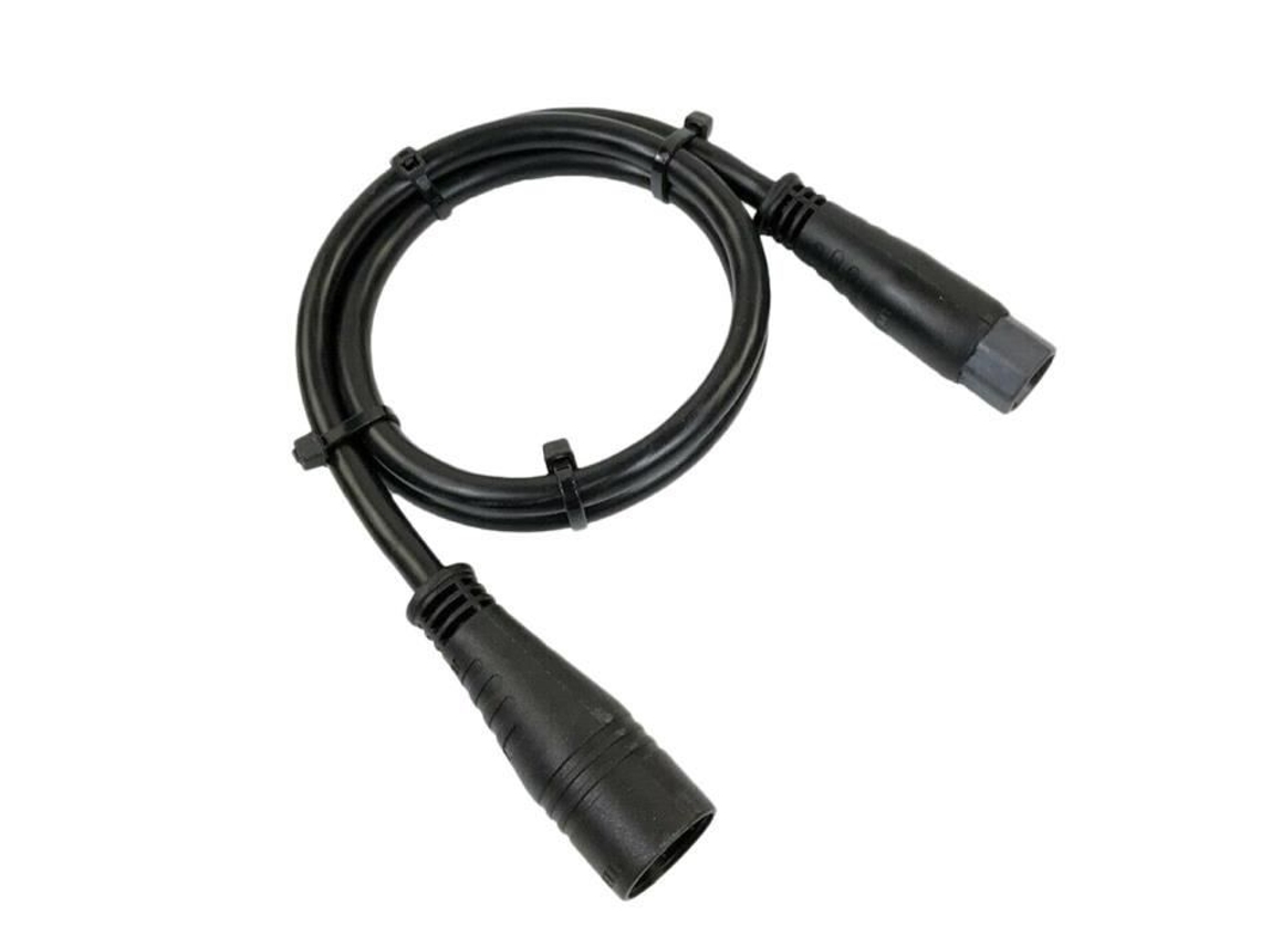 Cable de extensión para motor de bicicleta eléctrica, resistente al agua, 3 pines, 60Cm, 1000W, Moi0888 de alta calidad
