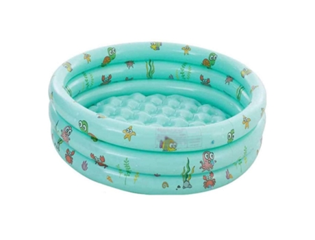 Piscina Infantil Redonda De Tres Anillos CO-Phénix New-Rse-0530-Yc-23 Verde