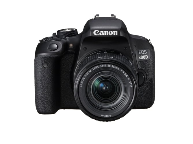 Kit Cámara Réflex CANON EOS800D+EF-S18-55 F4-5.6IS STM (24.2 MP - ISO: 100 a 25600 - Sensor: APS-C)
