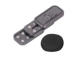 Slider Magnético De Alívio De Estresse 3 Camadas Metal Prata Preta Brinquedo Sensorial Adulto